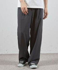 MEN'S BIGI / メンズビギ その他パンツ | ポリエステルストレッチツータックワイドスラックス