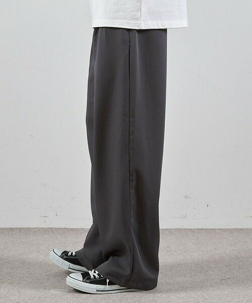 MEN'S BIGI / メンズビギ その他パンツ | ポリエステルストレッチツータックワイドスラックス | 詳細2