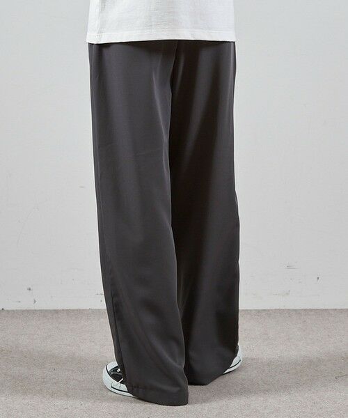 MEN'S BIGI / メンズビギ その他パンツ | ポリエステルストレッチツータックワイドスラックス | 詳細3