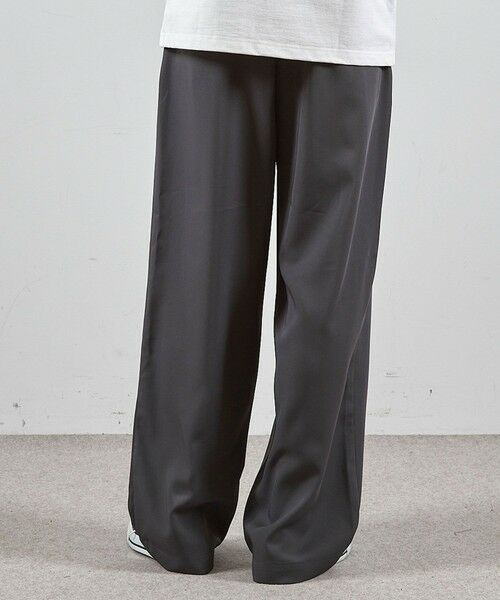 MEN'S BIGI / メンズビギ その他パンツ | ポリエステルストレッチツータックワイドスラックス | 詳細4