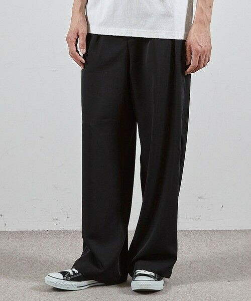 MEN'S BIGI / メンズビギ その他パンツ | ポリエステルストレッチツータックワイドスラックス | 詳細11