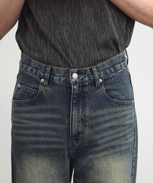 MEN'S BIGI / メンズビギ デニムパンツ | 11.5oz　5ポケットルーズストレートパンツ | 詳細5