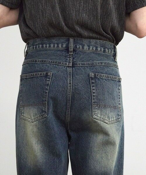 MEN'S BIGI / メンズビギ デニムパンツ | 11.5oz　5ポケットルーズストレートパンツ | 詳細6