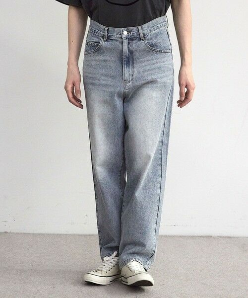 MEN'S BIGI / メンズビギ デニムパンツ | 11.5oz　5ポケットルーズストレートパンツ | 詳細8