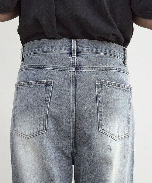 MEN'S BIGI / メンズビギ デニムパンツ | 11.5oz　5ポケットルーズストレートパンツ | 詳細13