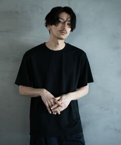 MEN'S BIGI / メンズビギ Tシャツ | ランダムメッシュ ジャガード Tシャツ