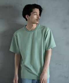 MEN'S BIGI / メンズビギ Tシャツ | ランダムメッシュ ジャガードTシャツ