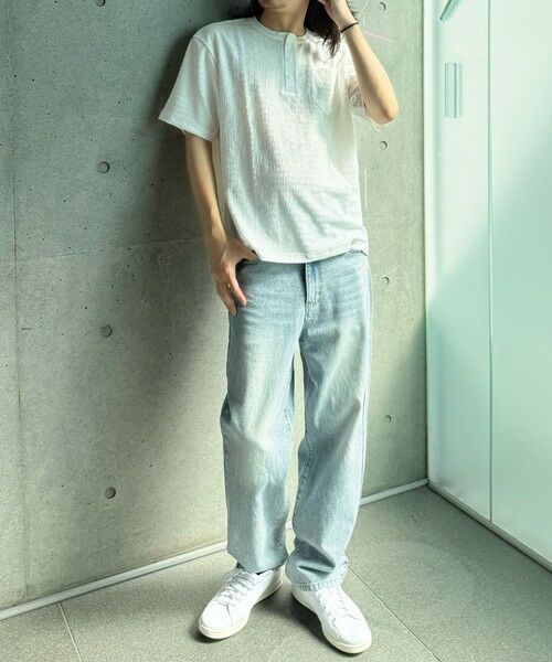 MEN'S BIGI / メンズビギ Tシャツ | スラブヘンリーネックｔシャツ | 詳細2