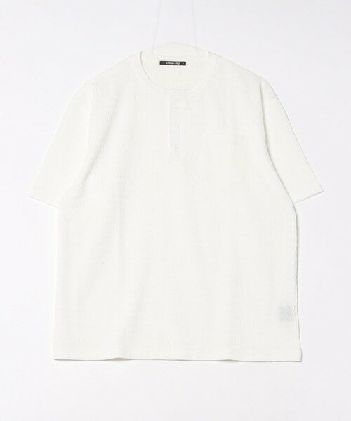 MEN'S BIGI / メンズビギ Tシャツ | スラブヘンリーネックｔシャツ | 詳細3