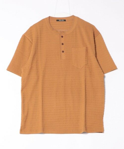 MEN'S BIGI / メンズビギ Tシャツ | スラブヘンリーネックｔシャツ | 詳細6