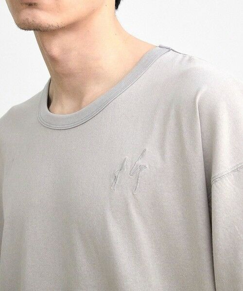 MEN'S BIGI / メンズビギ Tシャツ | 古着風ピグメント切替Tシャツ | 詳細5