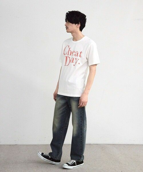 MEN'S BIGI / メンズビギ Tシャツ | アメリカンコットンロゴプリントTシャツ | 詳細2