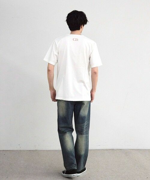 MEN'S BIGI / メンズビギ Tシャツ | アメリカンコットンロゴプリントTシャツ | 詳細3