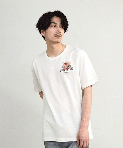MEN'S BIGI / メンズビギ Tシャツ | アメリカンコットンロゴ刺?プリントT | 詳細4
