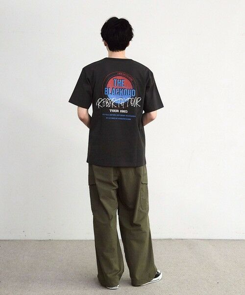 MEN'S BIGI / メンズビギ Tシャツ | アメリカンコットンロゴ刺?プリントT | 詳細10