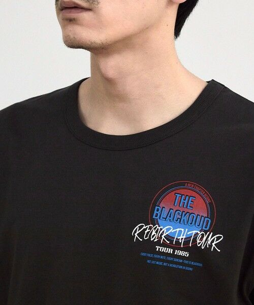 MEN'S BIGI / メンズビギ Tシャツ | アメリカンコットンロゴ刺?プリントT | 詳細12