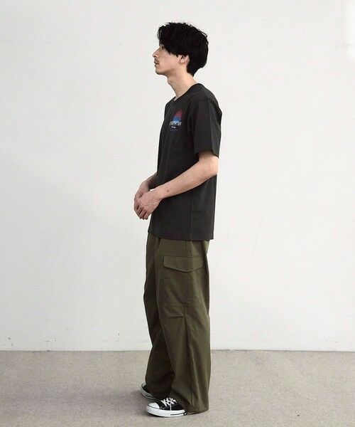 MEN'S BIGI / メンズビギ Tシャツ | アメリカンコットンロゴ刺?プリントT | 詳細9