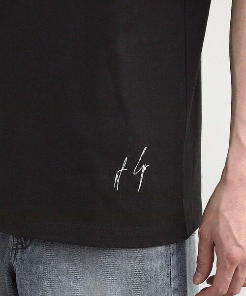 MEN'S BIGI / メンズビギ Tシャツ | アメリカンコットンロゴ刺?プリントT | 詳細10