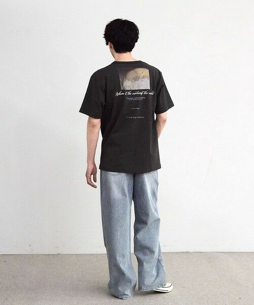 MEN'S BIGI / メンズビギ Tシャツ | アメリカンコットンロゴ刺?プリントT | 詳細7