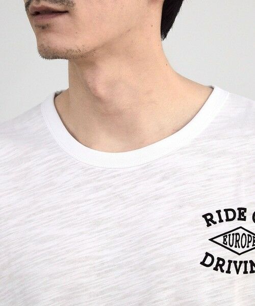 MEN'S BIGI / メンズビギ Tシャツ | スラブフロッキーロゴプリントＴシャツ | 詳細6