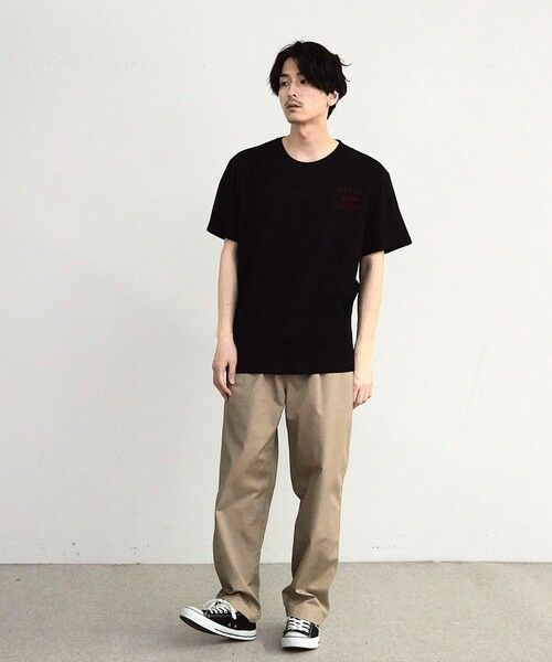 MEN'S BIGI / メンズビギ Tシャツ | スラブフロッキーロゴプリントＴシャツ | 詳細10