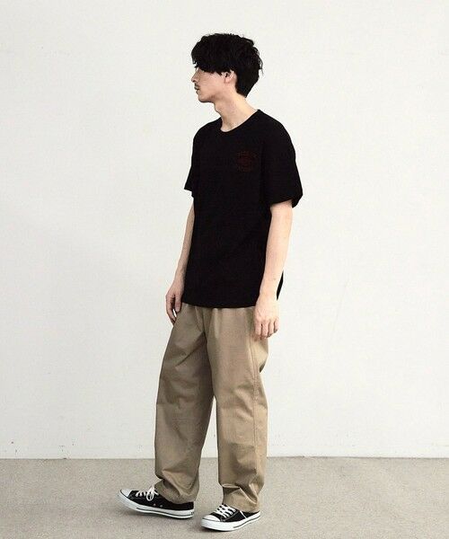 MEN'S BIGI / メンズビギ Tシャツ | スラブフロッキーロゴプリントＴシャツ | 詳細11