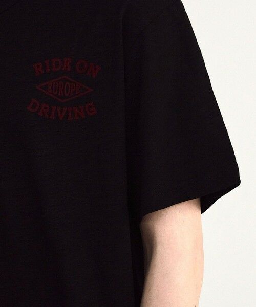 MEN'S BIGI / メンズビギ Tシャツ | スラブフロッキーロゴプリントＴシャツ | 詳細15