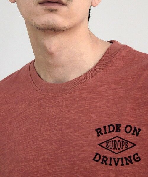 MEN'S BIGI / メンズビギ Tシャツ | スラブフロッキーロゴプリントＴシャツ | 詳細21