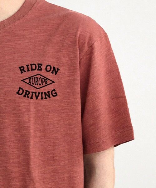 MEN'S BIGI / メンズビギ Tシャツ | スラブフロッキーロゴプリントＴシャツ | 詳細22