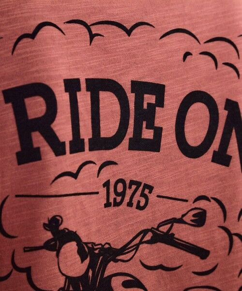 MEN'S BIGI / メンズビギ Tシャツ | スラブフロッキーロゴプリントＴシャツ | 詳細23