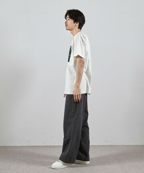 MEN'S BIGI / メンズビギ Tシャツ | アメリカンコットンロゴプリントTシャツ | 詳細3