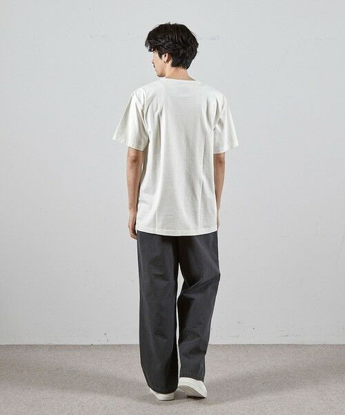 MEN'S BIGI / メンズビギ Tシャツ | アメリカンコットンロゴプリントTシャツ | 詳細4