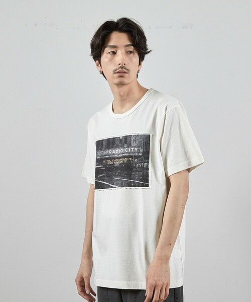 MEN'S BIGI / メンズビギ Tシャツ | アメリカンコットンロゴプリントTシャツ | 詳細5