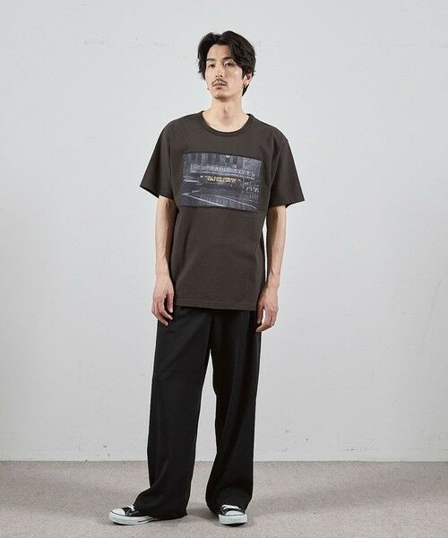 MEN'S BIGI / メンズビギ Tシャツ | アメリカンコットンロゴプリントTシャツ | 詳細10