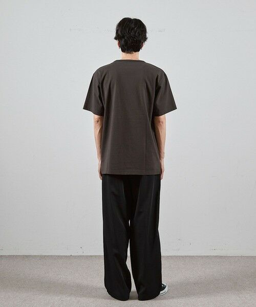 MEN'S BIGI / メンズビギ Tシャツ | アメリカンコットンロゴプリントTシャツ | 詳細12