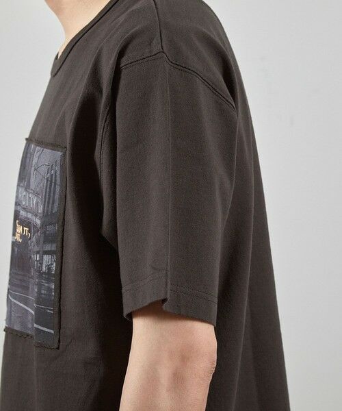 MEN'S BIGI / メンズビギ Tシャツ | アメリカンコットンロゴプリントTシャツ | 詳細15