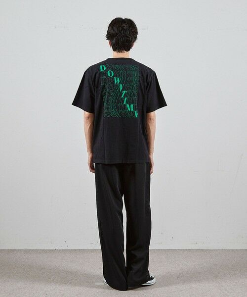 MEN'S BIGI / メンズビギ Tシャツ | ダメージ加工ロゴプリントTシャツ | 詳細11