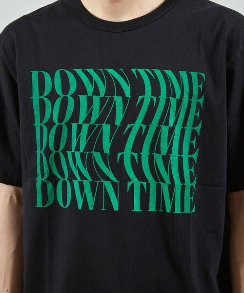 MEN'S BIGI / メンズビギ Tシャツ | ダメージ加工ロゴプリントTシャツ | 詳細14