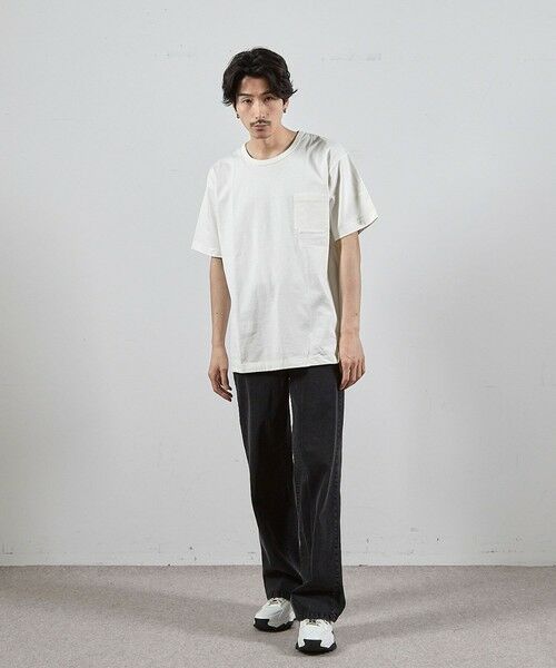 MEN'S BIGI / メンズビギ Tシャツ | アメリカンコットンポケットTシャツ | 詳細1