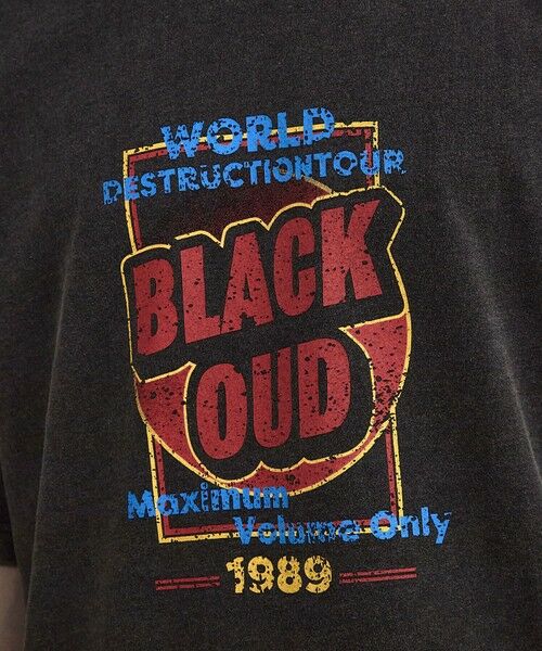 MEN'S BIGI / メンズビギ Tシャツ | 古着風ピグメントロゴプリントTシャツ | 詳細26