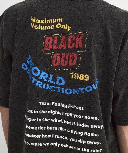 MEN'S BIGI / メンズビギ Tシャツ | 古着風ピグメントロゴプリントTシャツ | 詳細27