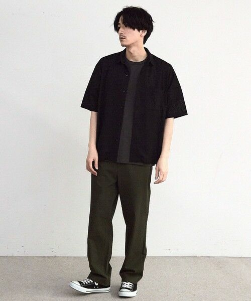 MEN'S BIGI / メンズビギ シャツ・ブラウス | ハニカムシアージャガード半袖シャツ | 詳細3