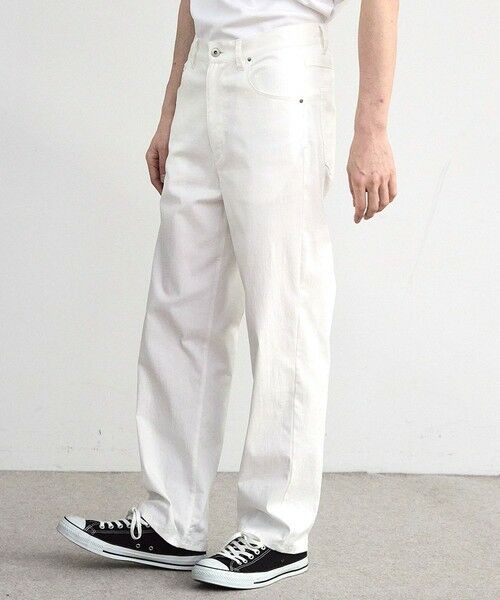 MEN'S BIGI / メンズビギ その他パンツ | ストレッチカツラギルーズストレートパンツ | 詳細1