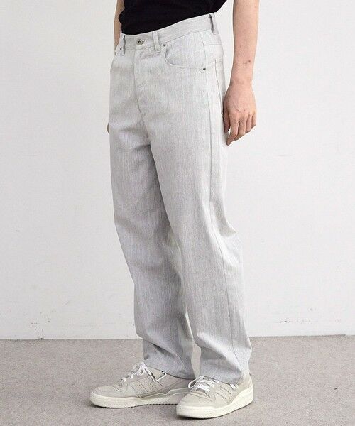 MEN'S BIGI / メンズビギ その他パンツ | ストレッチスラブデニムルーズストレートパンツ | 詳細1
