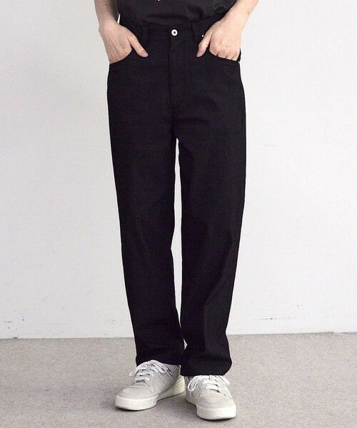MEN'S BIGI / メンズビギ その他パンツ | ストレッチスラブデニムルーズストレートパンツ | 詳細3