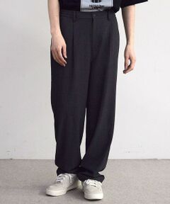 MEN'S BIGI / メンズビギ その他パンツ | ストレッチサッカータックワイドイージーパンツ