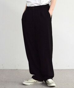 MEN'S BIGI / メンズビギ その他パンツ | ストレッチサッカータックワイドイージーパンツ