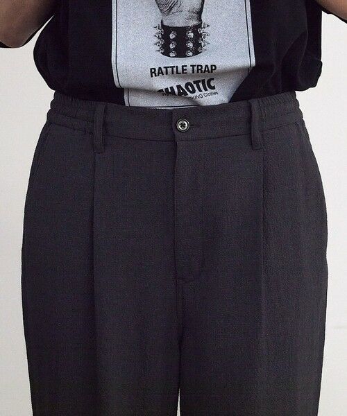 MEN'S BIGI / メンズビギ その他パンツ | ストレッチサッカータックワイドイージーパンツ | 詳細2