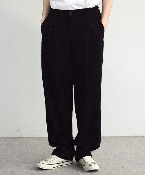 MEN'S BIGI / メンズビギ その他パンツ | ストレッチサッカータックワイドイージーパンツ | 詳細3