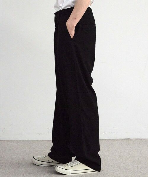 MEN'S BIGI / メンズビギ その他パンツ | ストレッチサッカータックワイドイージーパンツ | 詳細4